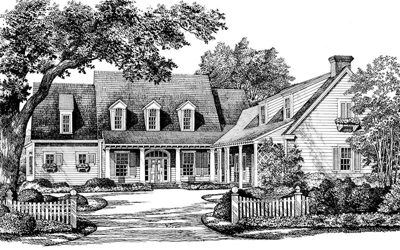 Crabapple Cottage House Plans by John Tee
